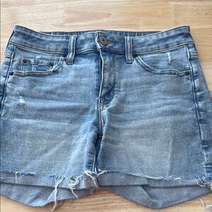 Denim Blue Women's Shorts
